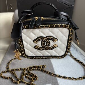 Brand New CC GWP item Filigree Vanity Crossbody Bag in box.
